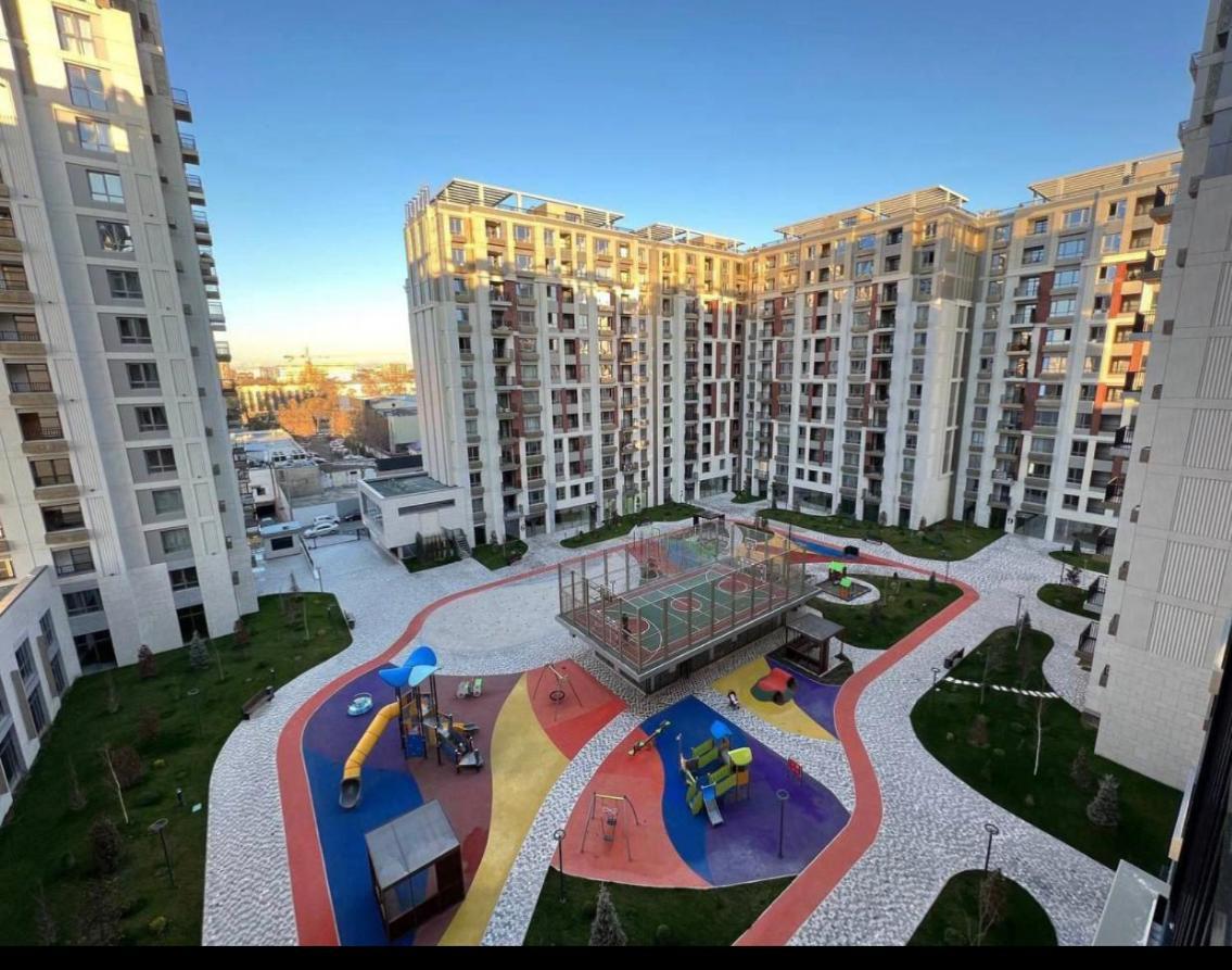 Жилой Комплекс Nrg Oybek.Новостройка,Стильные Апартаменты ! Tasjkent Exteriör bild
