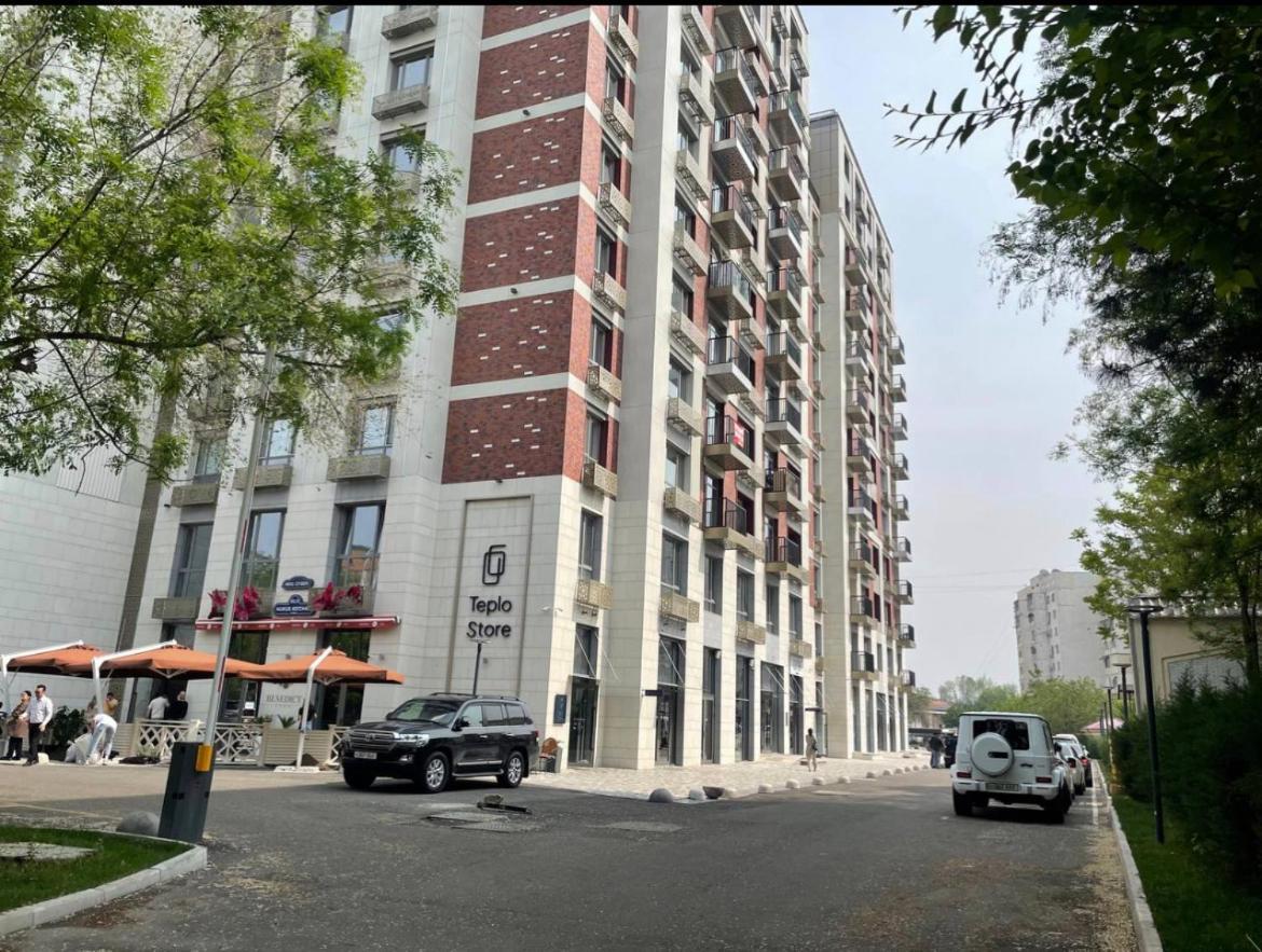 Жилой Комплекс Nrg Oybek.Новостройка,Стильные Апартаменты ! Tasjkent Exteriör bild