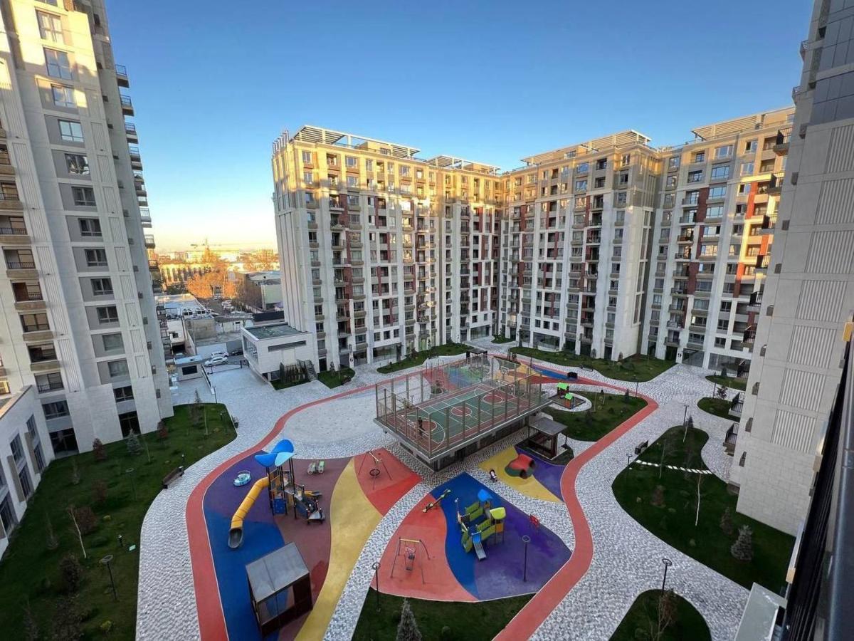 Жилой Комплекс Nrg Oybek.Новостройка,Стильные Апартаменты ! Tasjkent Exteriör bild